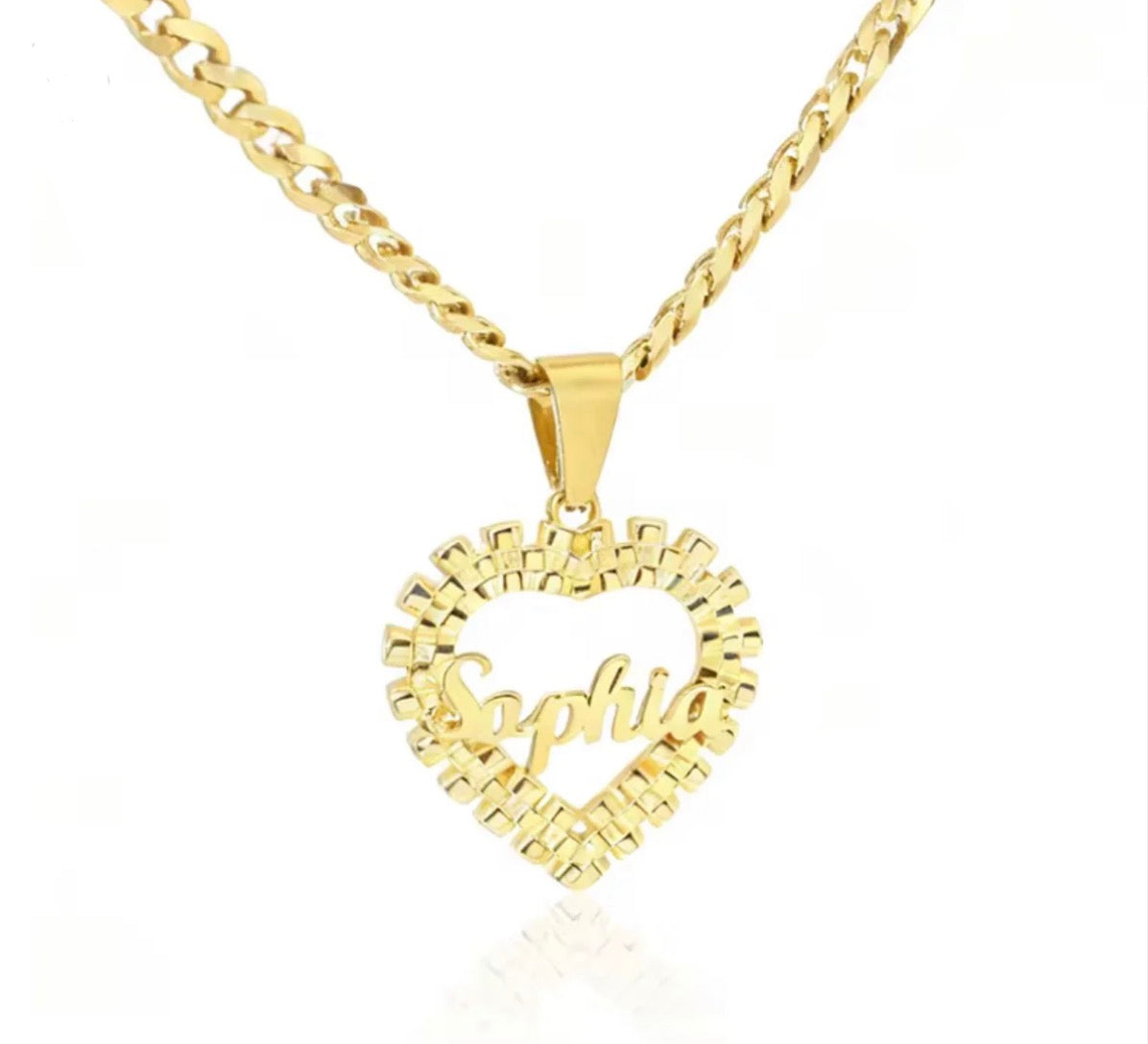 Custom Rolex Name Necklace